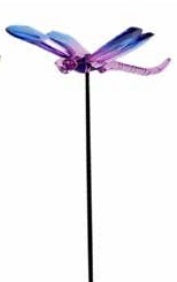 Acrylic Crystal Dragonfly Stake