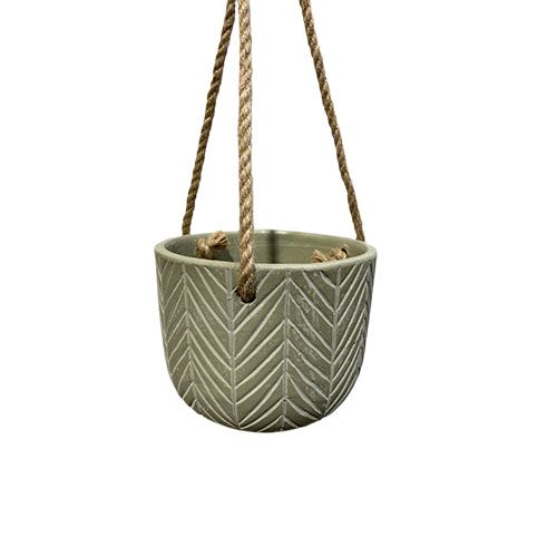 Bombora - Imez Hanging Pot - Olive