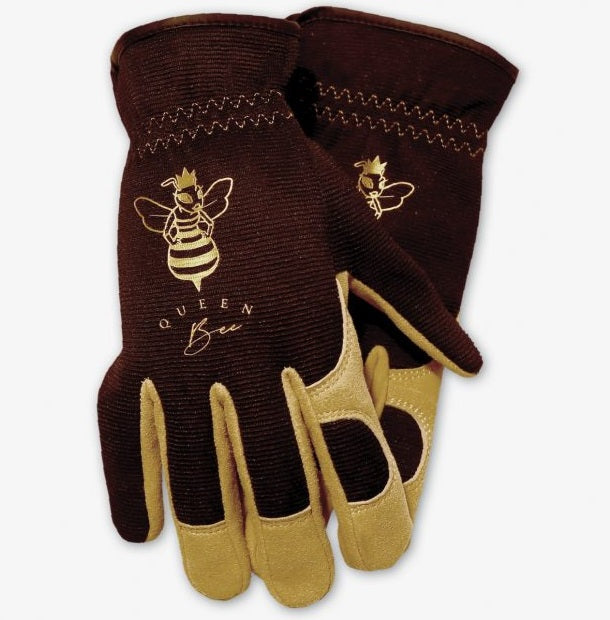 Queen Bee Leather Gloves Medium