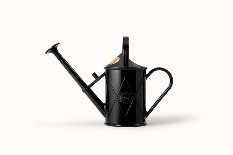 Bartley Burbler Watering Can Recycled Black