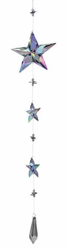 Acrylic Hanging Crystal Star Sun Catcher Iridescent