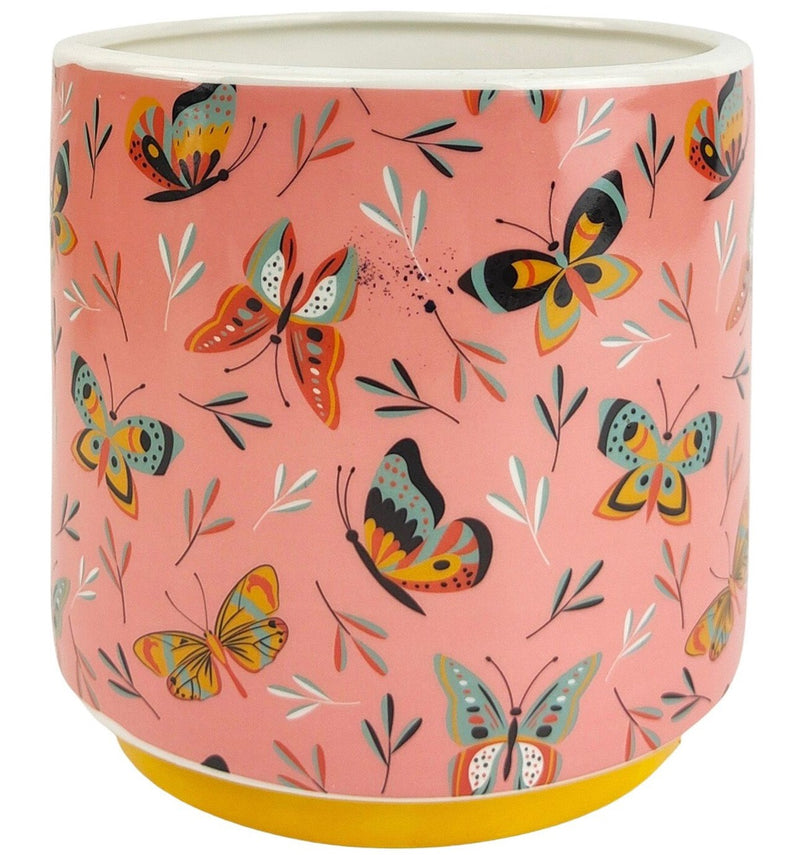 Butterfly Planter Pink