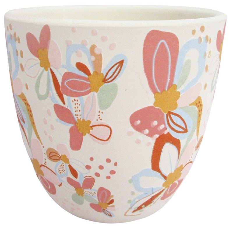 Franki Floral Planter Colourful