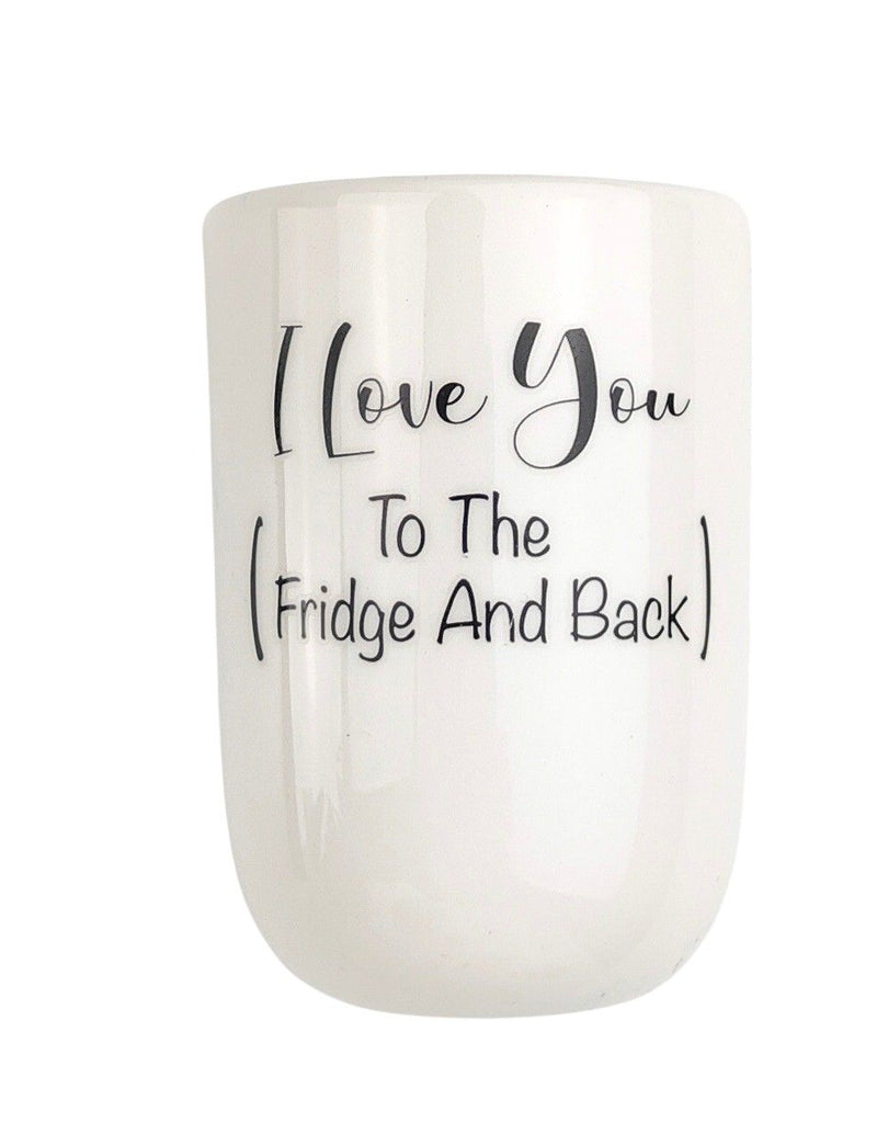 I Love You To The Fridge And Back Magnet Planter