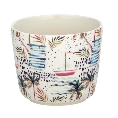 Tropics Ceramic Pot