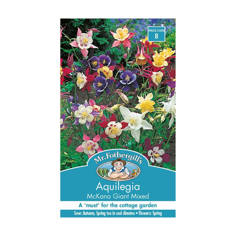 Seeds B Aquilegia Mckana Giant