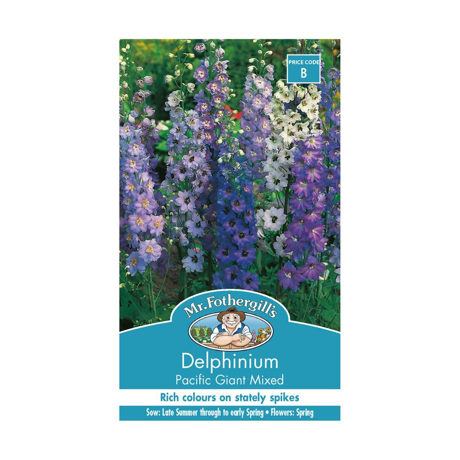 Seeds B Delphinium Pacific Giant