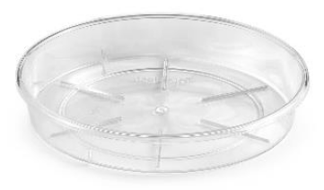 Clear Plastic Saucer