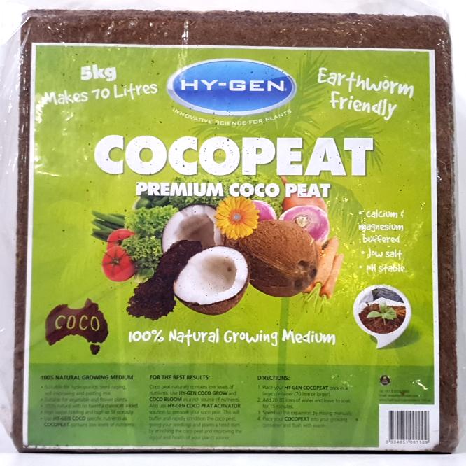 Hy-Gen Cocopeat Block 9L