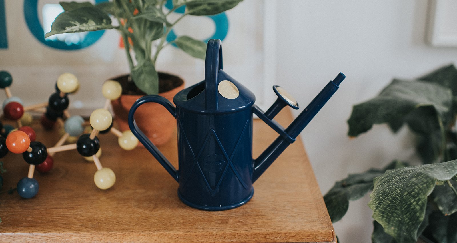 Bartley Burbler Watering Can Blue