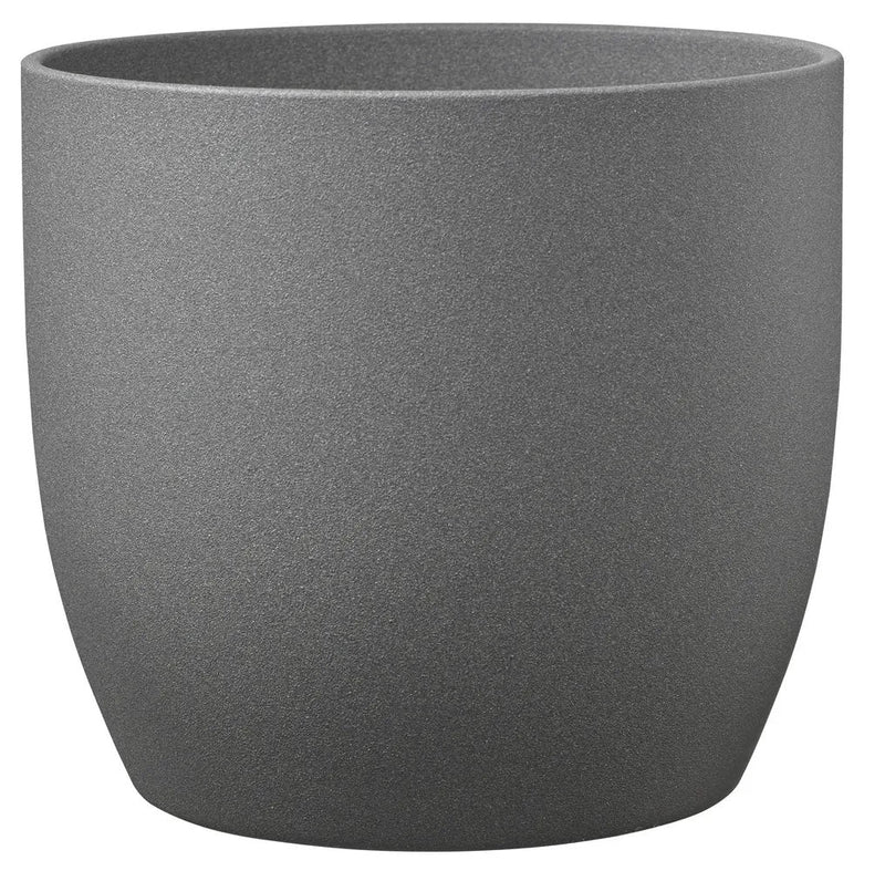 Basel Cover Pot Dark Grey