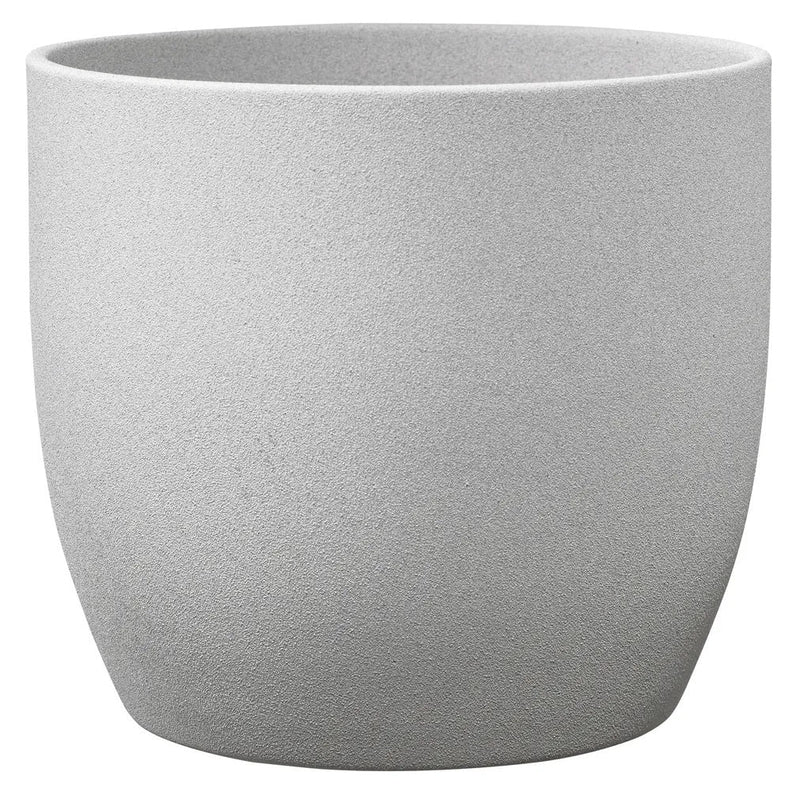 Basel Cover Pot Light Grey