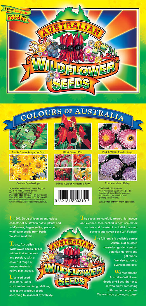 Wildflower Seeds Gift Folder