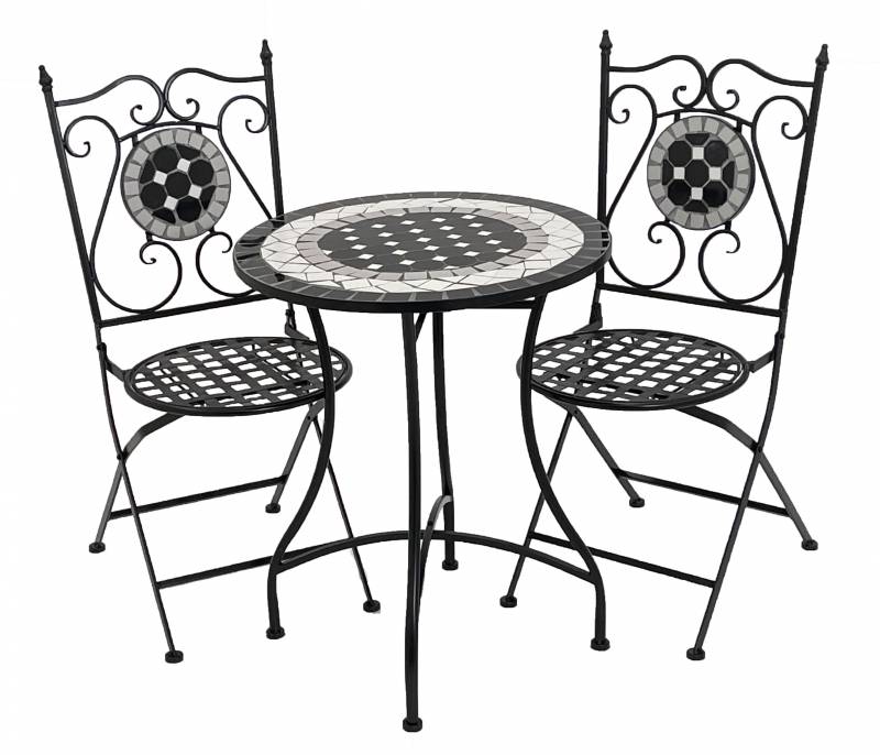 Sorrento Mosaic Table And Two Chairs